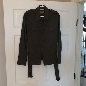 Lucky Brand Dark green canvas jacket